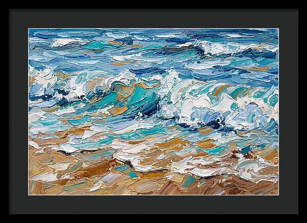 Beach Waves In Motion