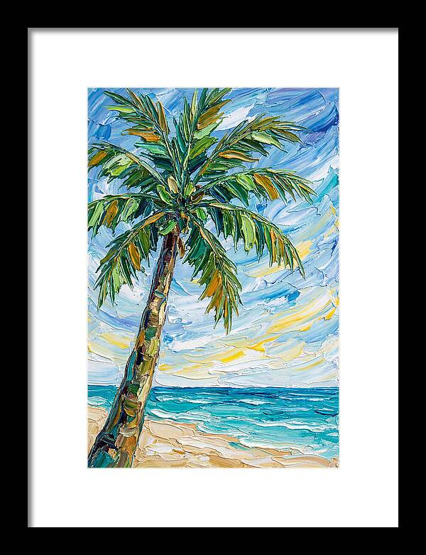 Beachside Palm Tree Serenity
