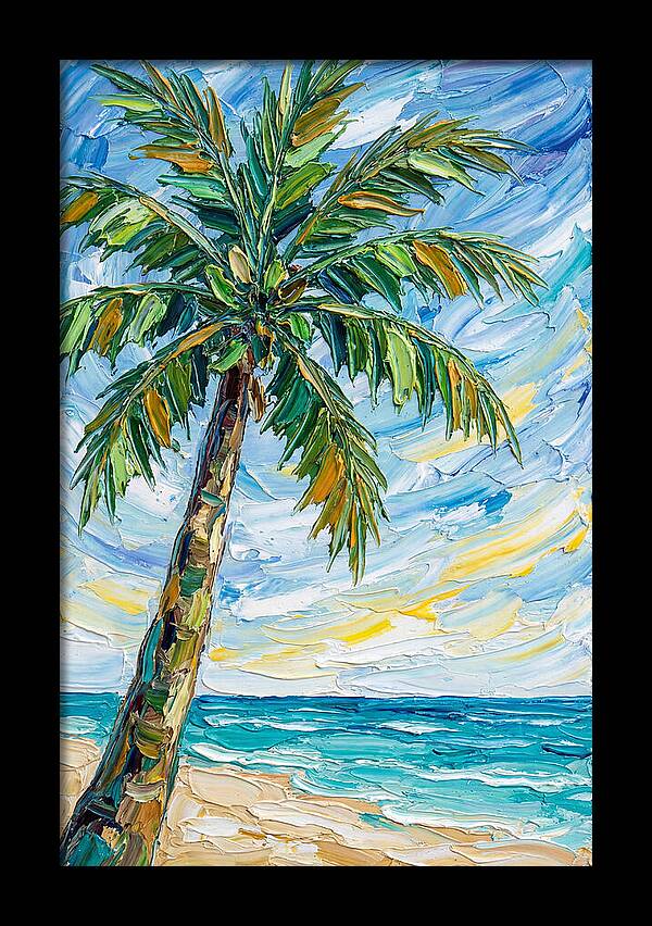 Beachside Palm Tree Serenity