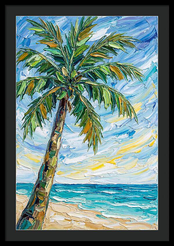Beachside Palm Tree Serenity