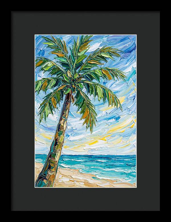 Beachside Palm Tree Serenity