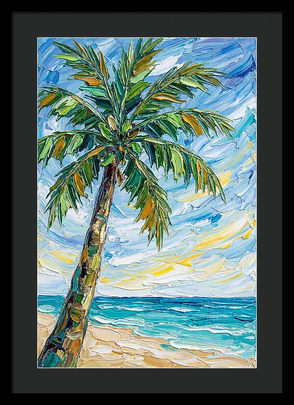 Beachside Palm Tree Serenity