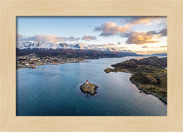 Beagle Channel At Golden Hour