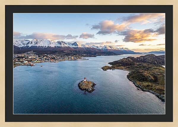 Beagle Channel At Golden Hour