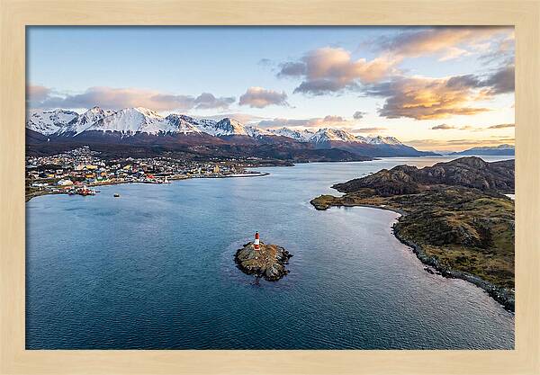 Beagle Channel At Golden Hour