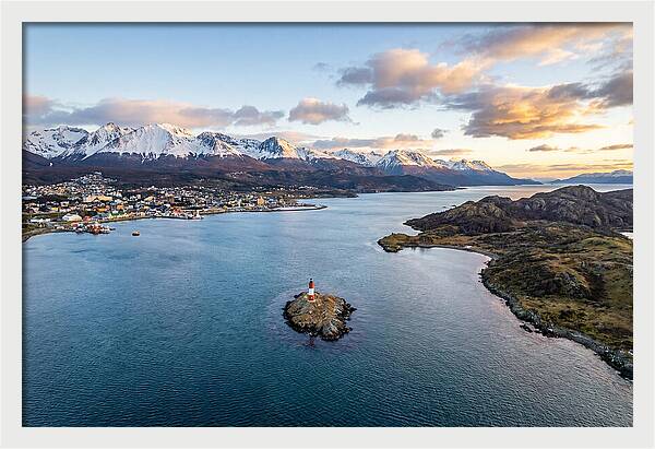 Beagle Channel At Golden Hour