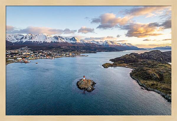 Beagle Channel At Golden Hour