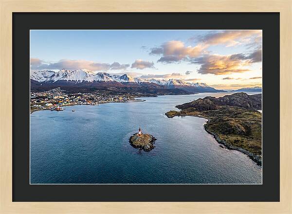 Beagle Channel At Golden Hour