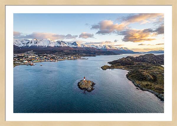 Beagle Channel At Golden Hour