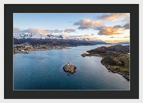 Beagle Channel At Golden Hour