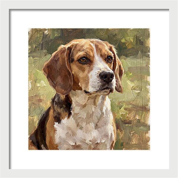 Beagle In Nature