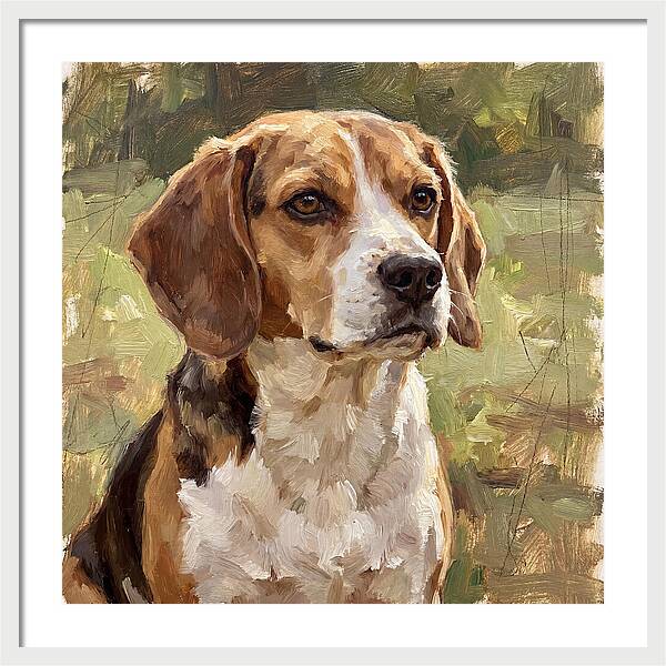 Beagle In Nature