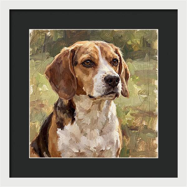 Beagle In Nature