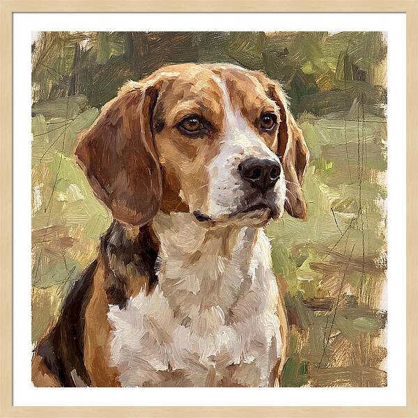 Beagle In Nature
