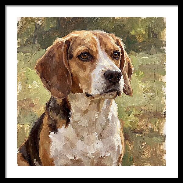 Beagle In Nature