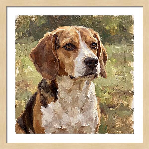 Beagle In Nature