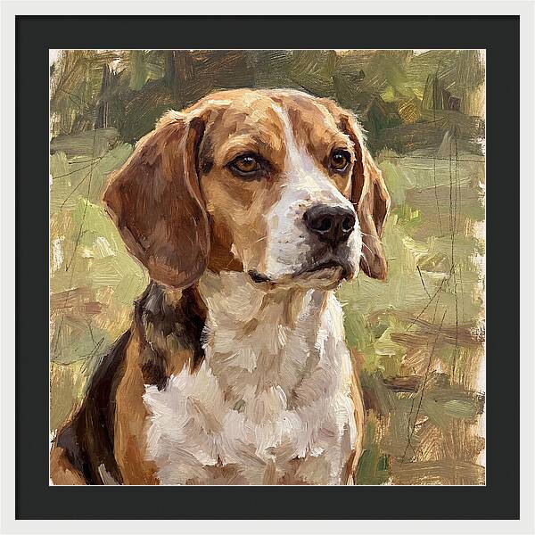 Beagle In Nature