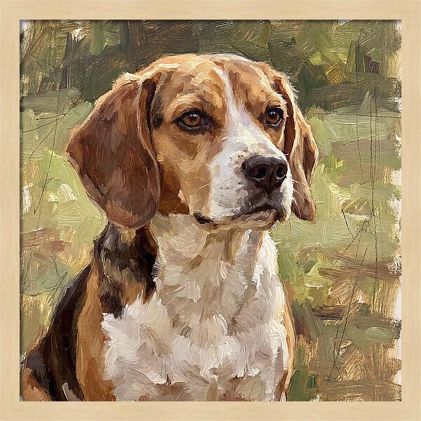 Beagle In Nature