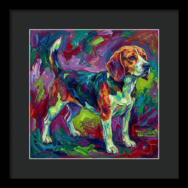 Beagle In Vibrant Colors