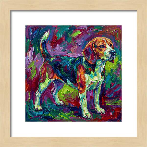 Beagle In Vibrant Colors