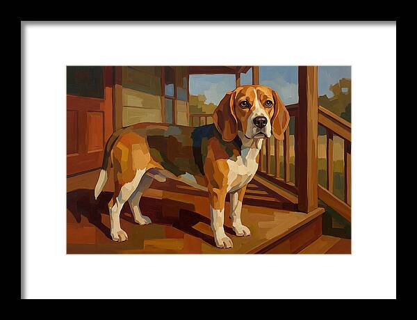 Beagle With Soulful Eyes