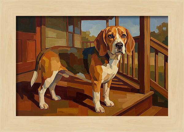 Beagle With Soulful Eyes