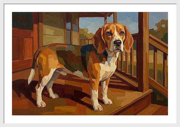 Beagle With Soulful Eyes