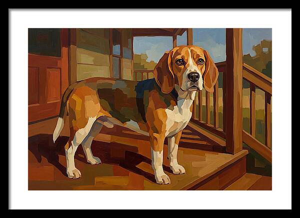 Beagle With Soulful Eyes