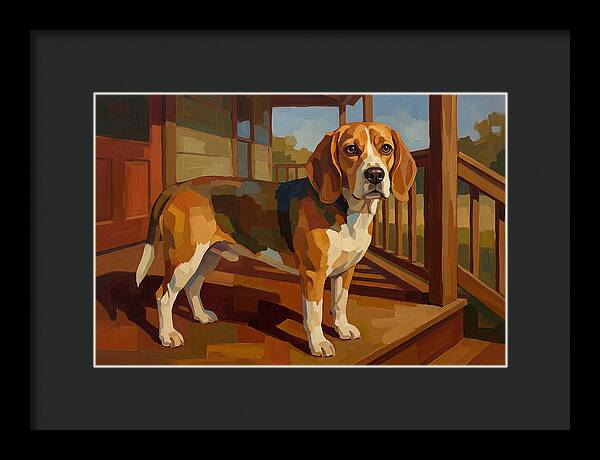 Beagle With Soulful Eyes
