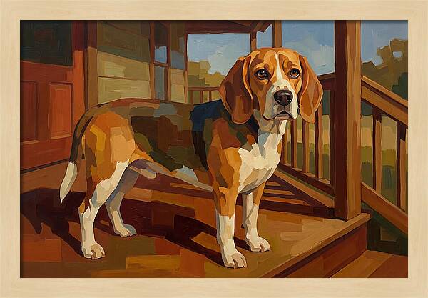 Beagle With Soulful Eyes