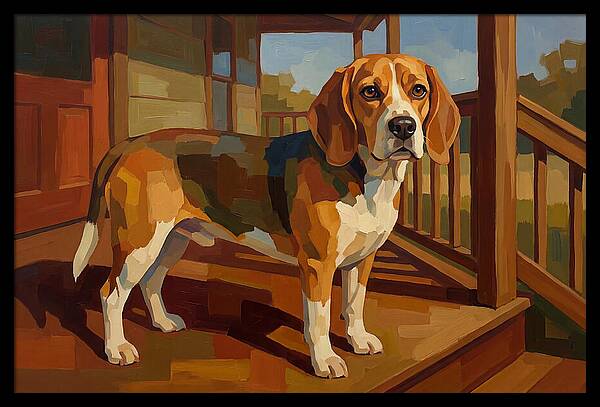 Beagle With Soulful Eyes