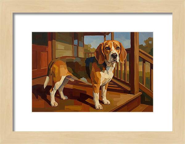 Beagle With Soulful Eyes