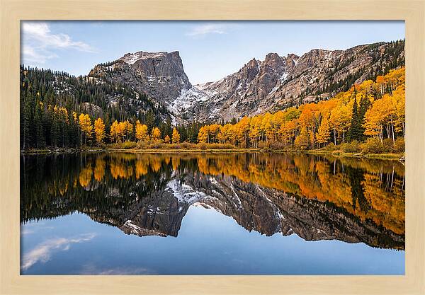 Bear Lake Reflections In Autumn