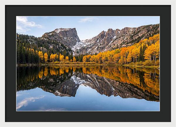 Bear Lake Reflections In Autumn