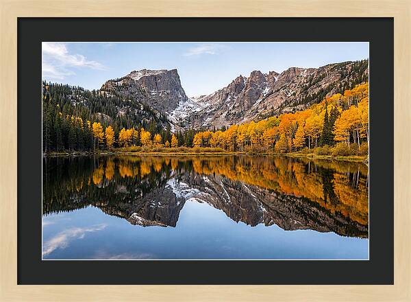 Bear Lake Reflections In Autumn