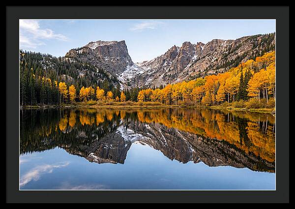 Bear Lake Reflections In Autumn