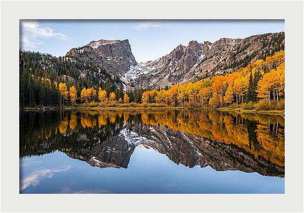 Bear Lake Reflections In Autumn