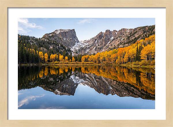 Bear Lake Reflections In Autumn