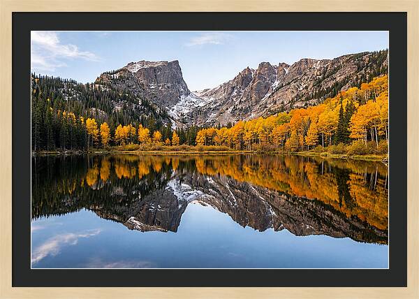 Bear Lake Reflections In Autumn