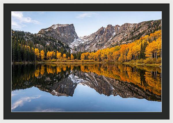Bear Lake Reflections In Autumn