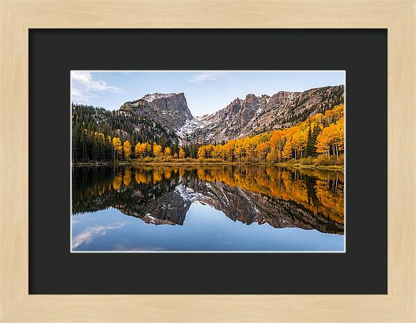 Bear Lake Reflections In Autumn