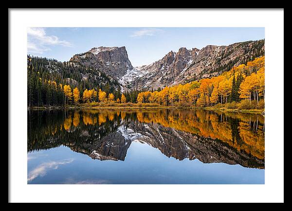 Bear Lake Reflections In Autumn