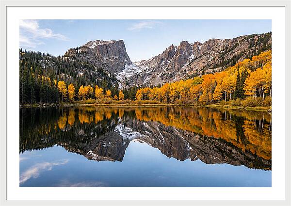Bear Lake Reflections In Autumn