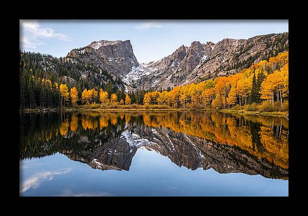 Bear Lake Reflections In Autumn