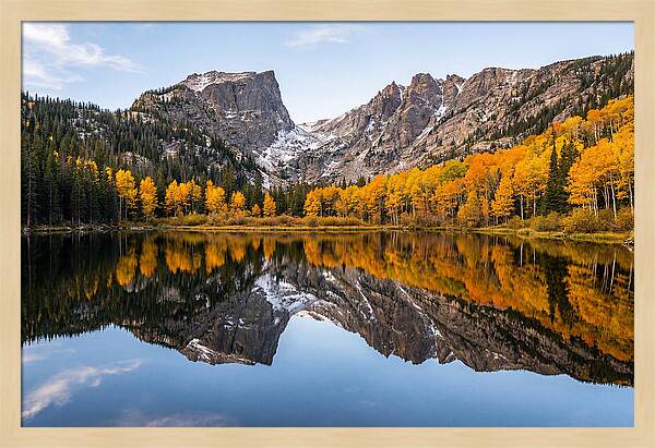 Bear Lake Reflections In Autumn