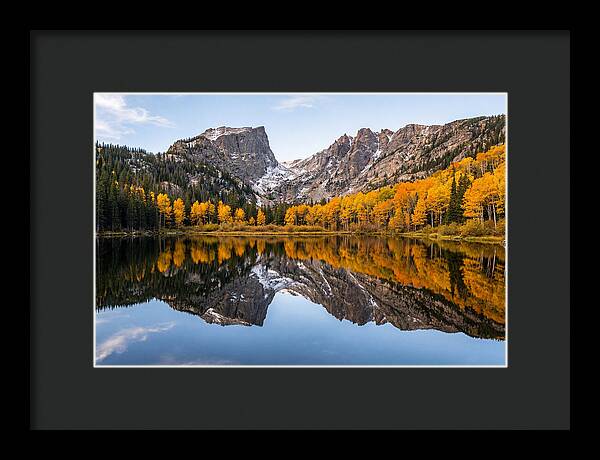 Bear Lake Reflections In Autumn
