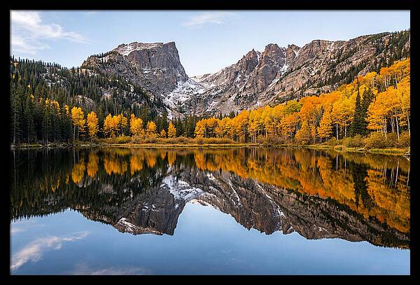 Bear Lake Reflections In Autumn