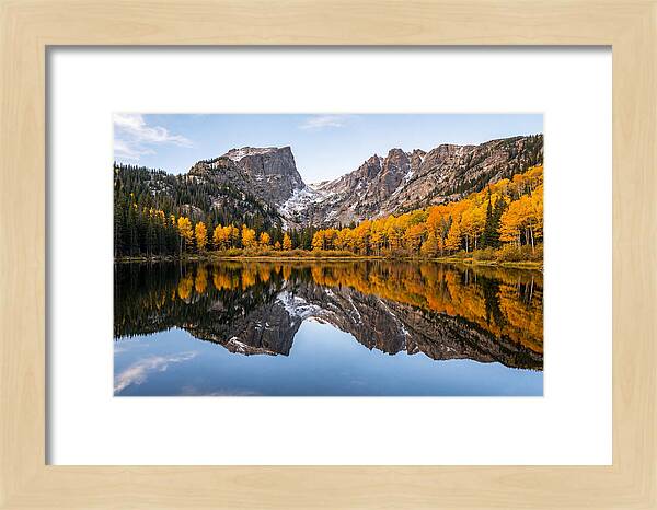Bear Lake Reflections In Autumn