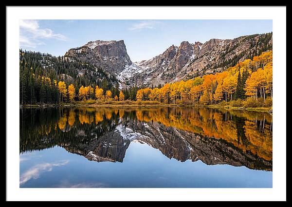 Bear Lake Reflections In Autumn