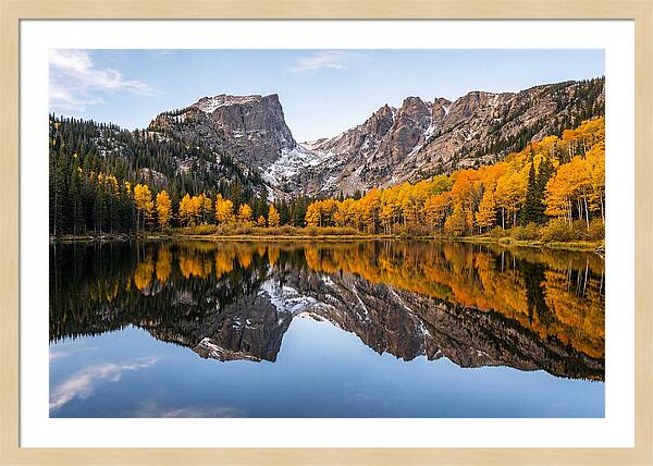 Bear Lake Reflections In Autumn